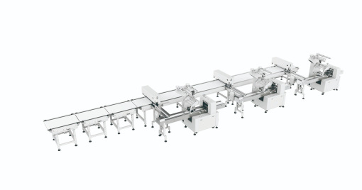 Distributing feeding system