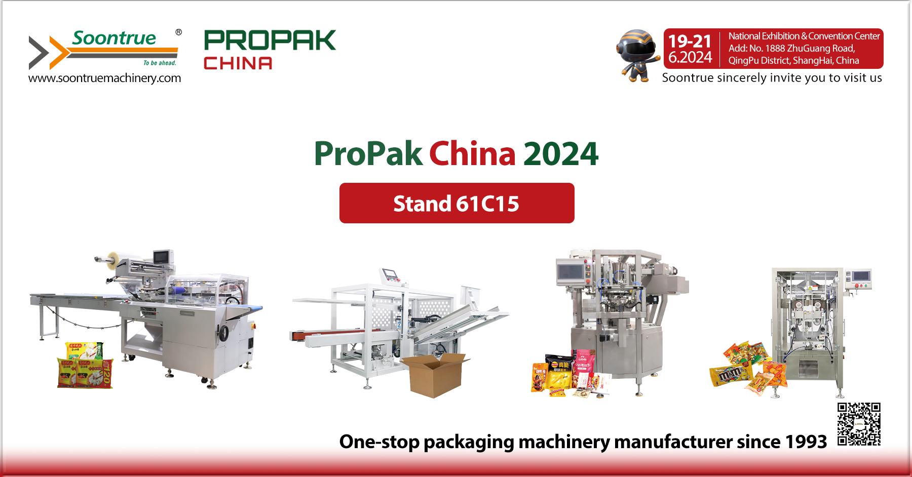 Soontrue Machinery Welcomes You To Propak China 2024