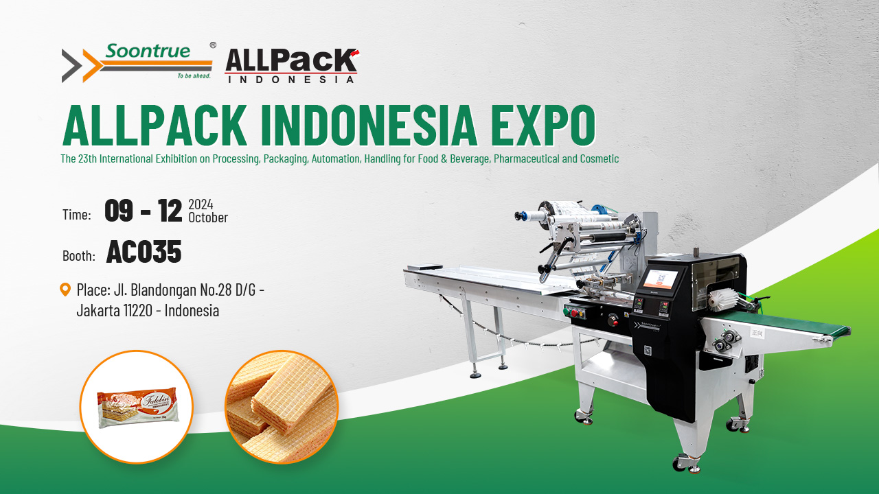 Soontrue Machinery Welcomes You To AllPack Indonesia expo