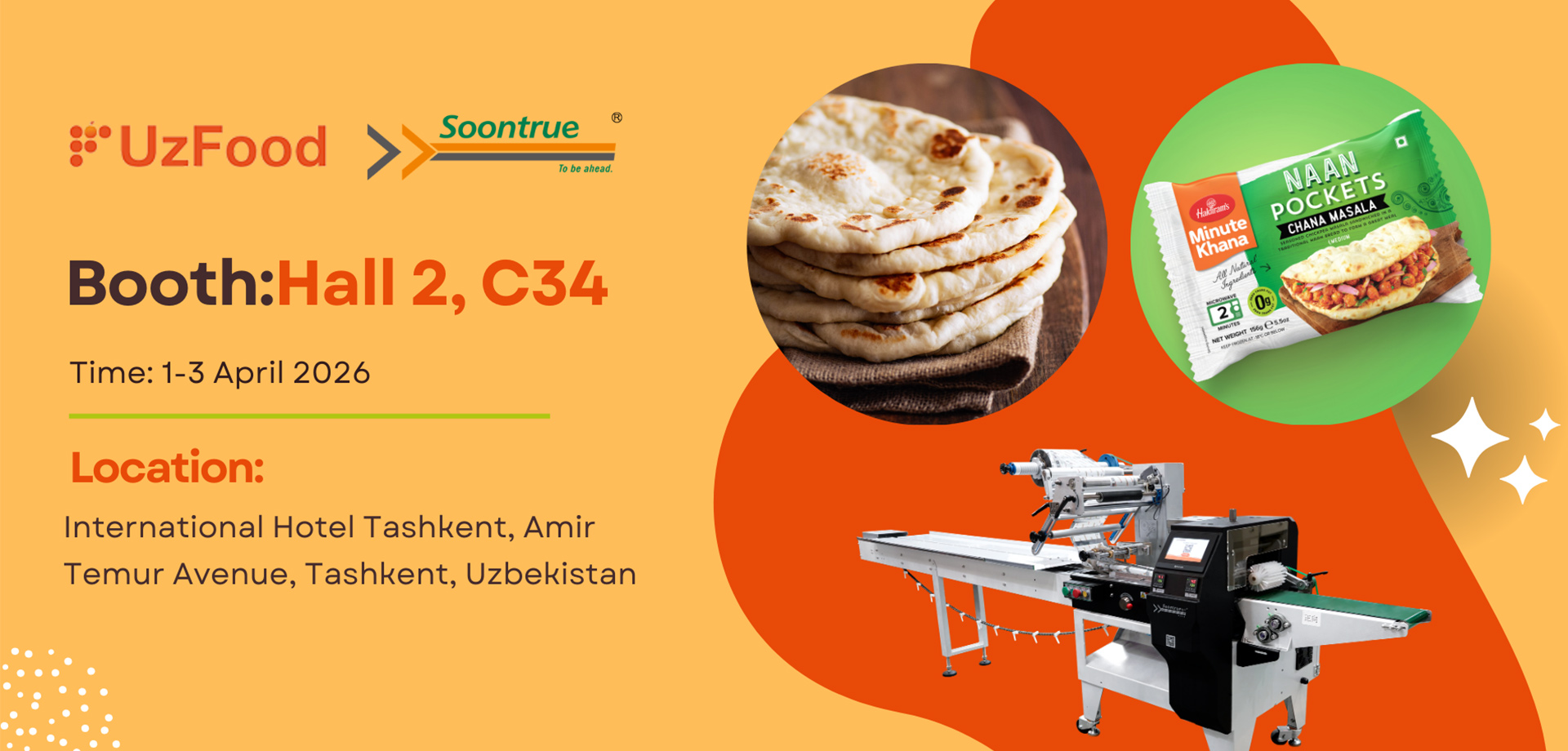 Meet Soontrue at UzFood 2026 in Tashkent