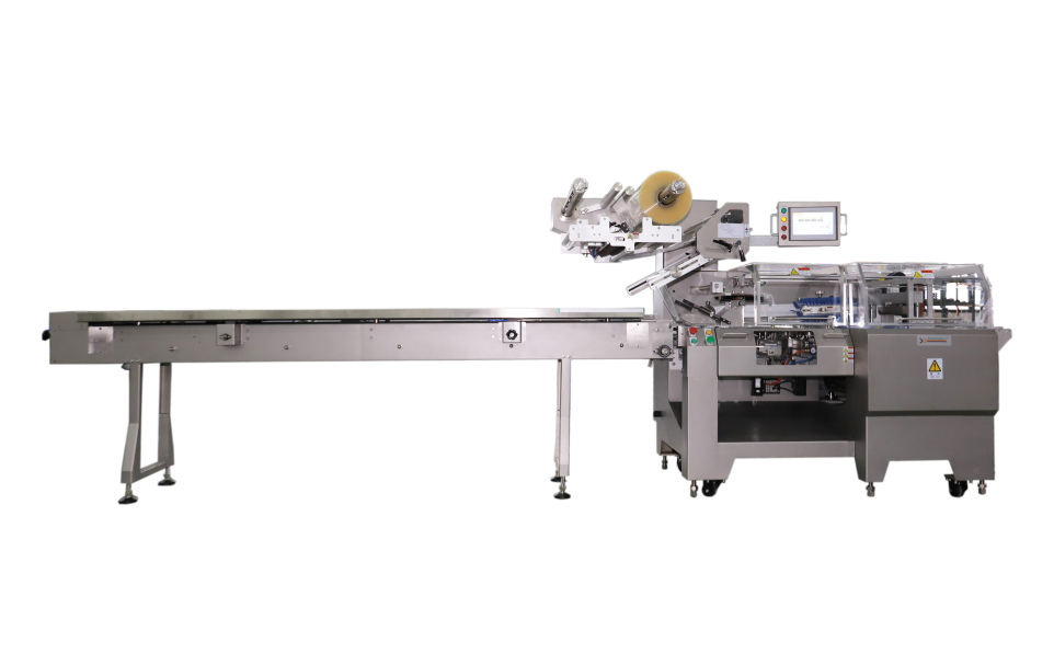 Full servo flow wrapping machine - SZ602w 