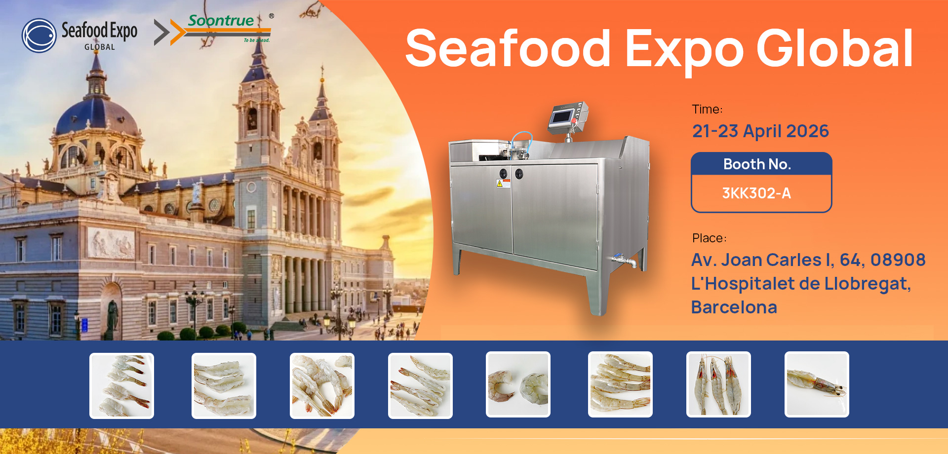 Meet Soontrue at Seafood Expo Global 2026 in Spain