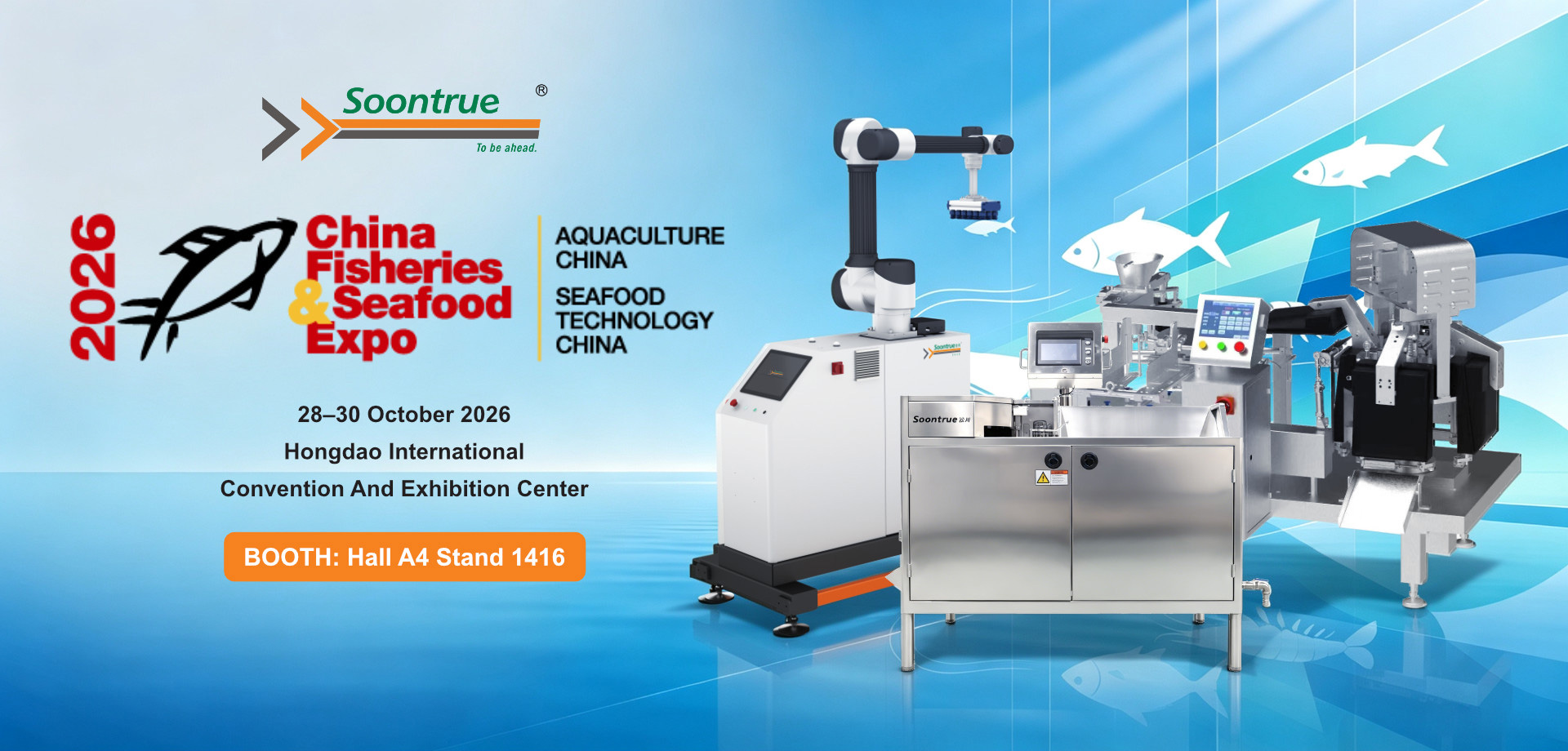 Shrimp Peeling Machine with Automatic Head Removal at China Fisheries & Seafood Expo 2026