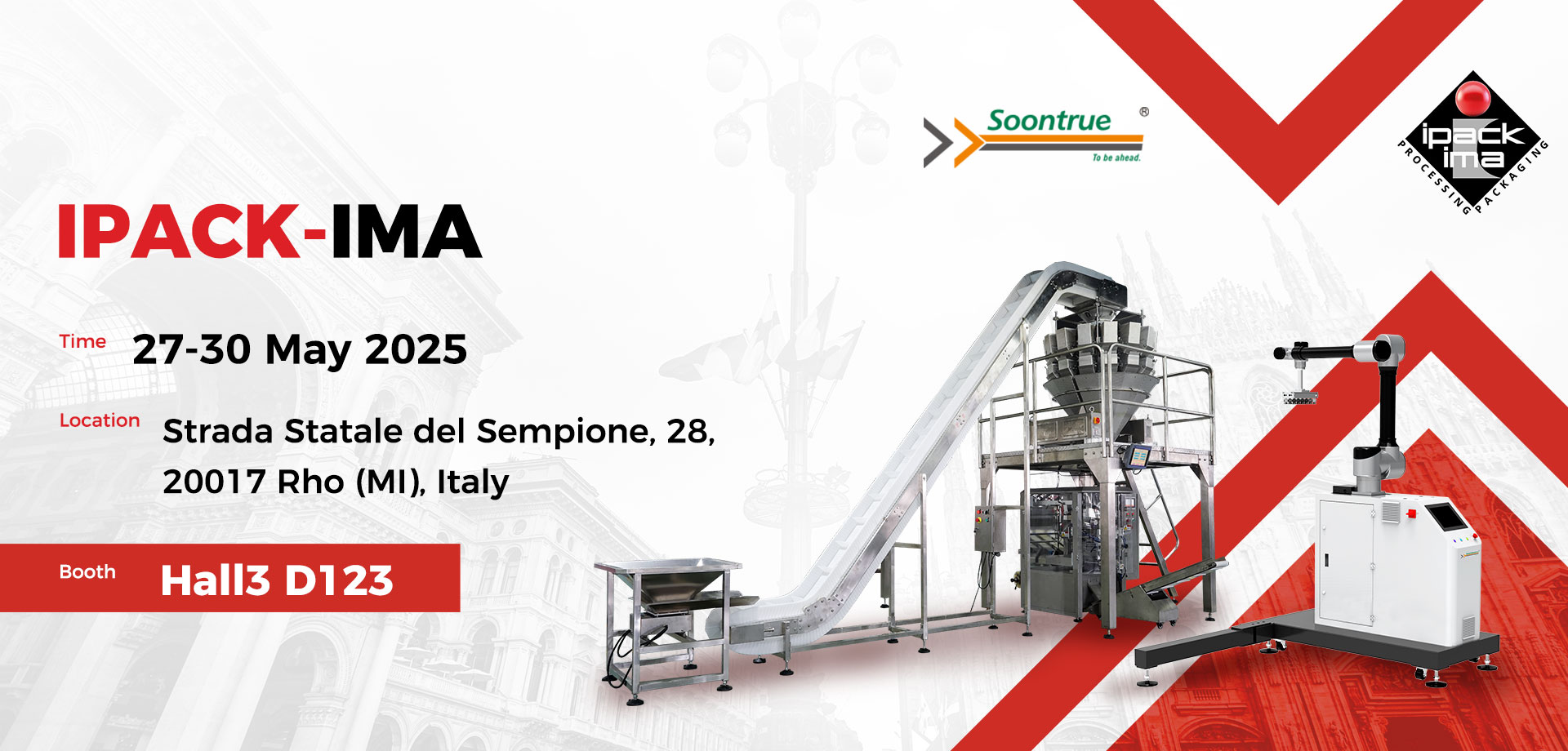 Meet Soontrue at IPACK-IMA 2025: Your Gateway to Smart Packaging Automation
